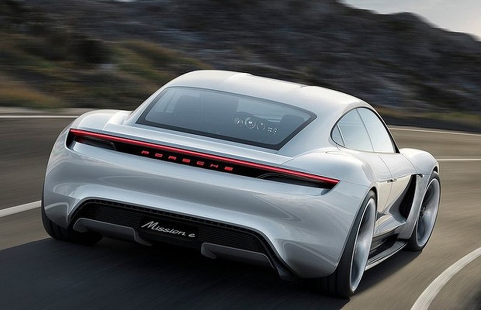 Conceito Porsche Mission E (Foto: Divulgação) — Foto: Auto Esporte