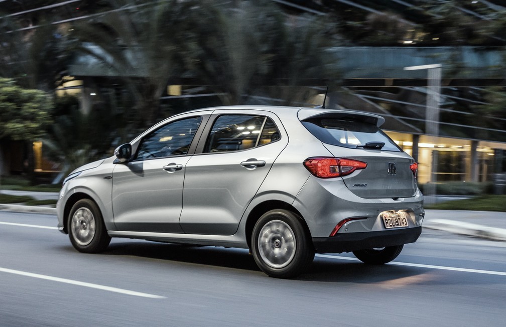 Fiat Argo 1.0 Drive tem linhas modernas — Foto: Divulgação