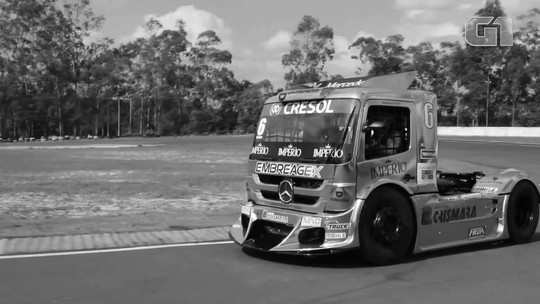 Veja como é dirigir um caminhão de corrida de 1.250 cv que chega a 240 km/h