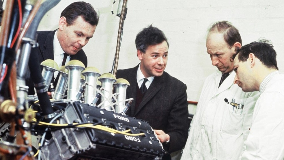 Ford Cosworth DFV foi um dos melhores motores de competição da história do automobilismo mundial — Foto: Divulgação/Ford