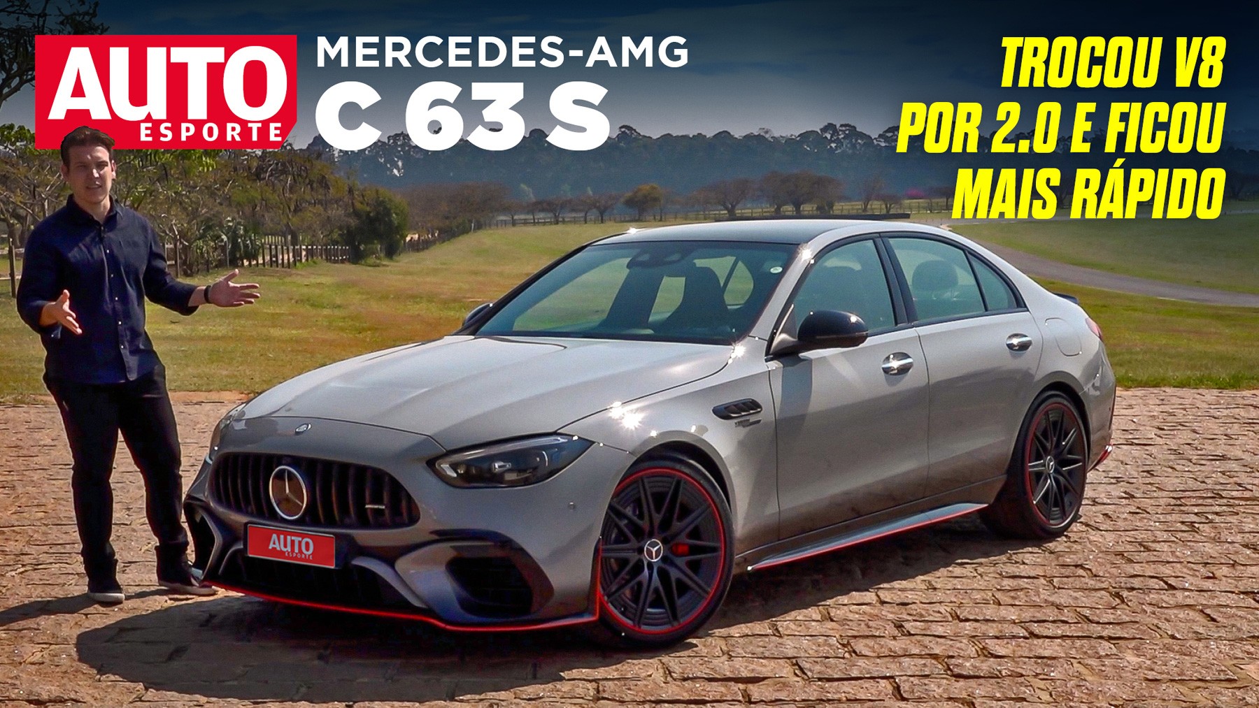 Vídeo: Mercedes-AMG C 63 tem o motor 2.0 mais potente do mundo; basta?