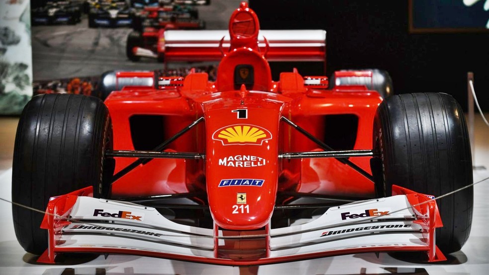  O modelo foi usado nos GPs de Mônaco de Hungria por Schumacher  — Foto: Divulgação 