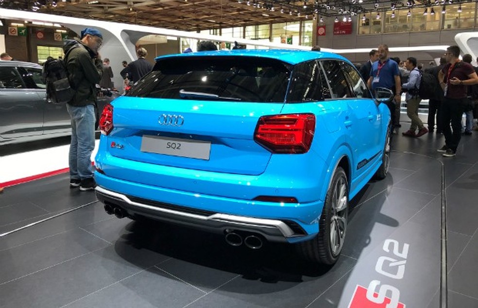 Audi SQ2 é revelado em Paris (Foto: Michelle Ferreira/Auto News Brasil) — Foto: Auto Esporte
