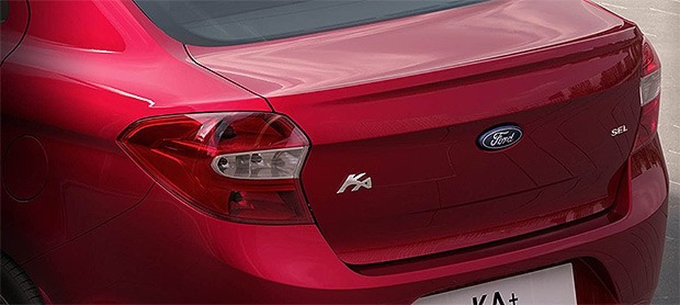 Ford Ka+ é revelado em imagens vazadas (Foto: Reprodução) — Foto: Auto Esporte