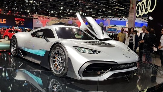 Mercedes-Benz mostra hipercarro AMG One de R$ 10 milhões e mais de 1.000 cv
