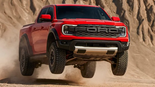 Ford Ranger Raptor chega ao Brasil em 2024 com 400 cv e visual esportivo