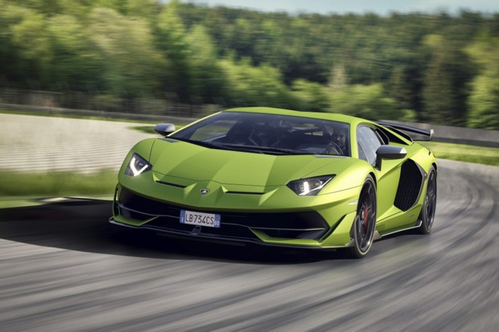 Lamborghini Aventador SVJ (Foto: divulgação) — Foto: Auto Esporte