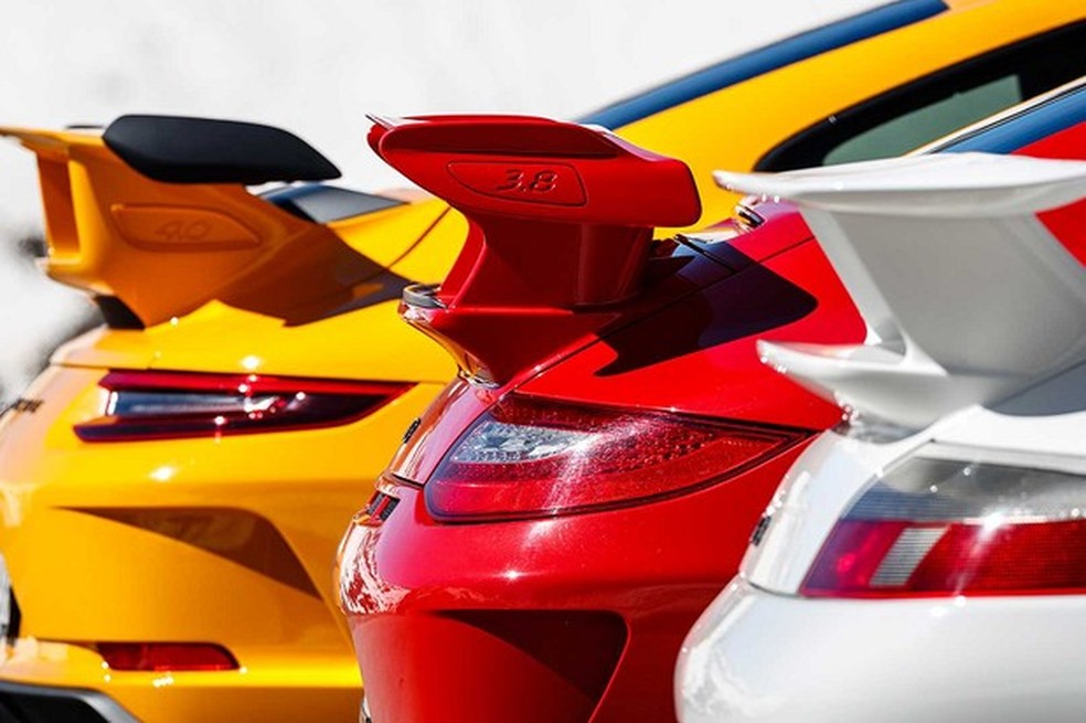 No Brasil o GT3 parte de R$ 813.642, já o GT3 RS sai por 1,242 milhão (Foto: Divulgação ) — Foto: Auto Esporte