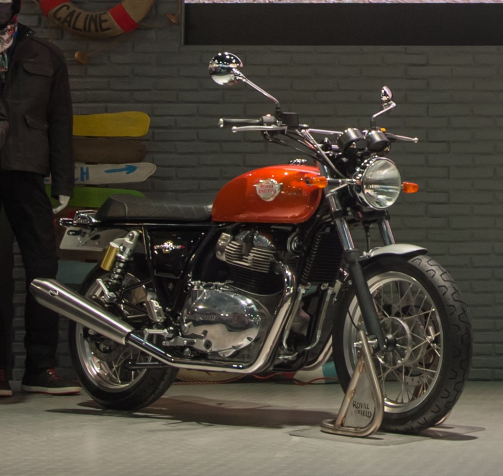 Royal Enfield Interceptor e Continental  — Foto: Royal Enfield/Divulgação