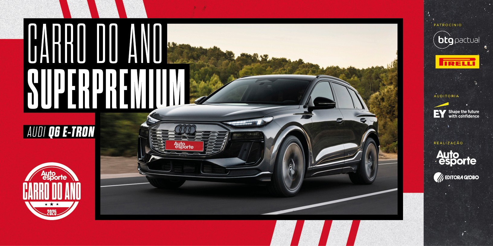 Audi Q6 e-tron é o Carro do Ano Superpremium 2025