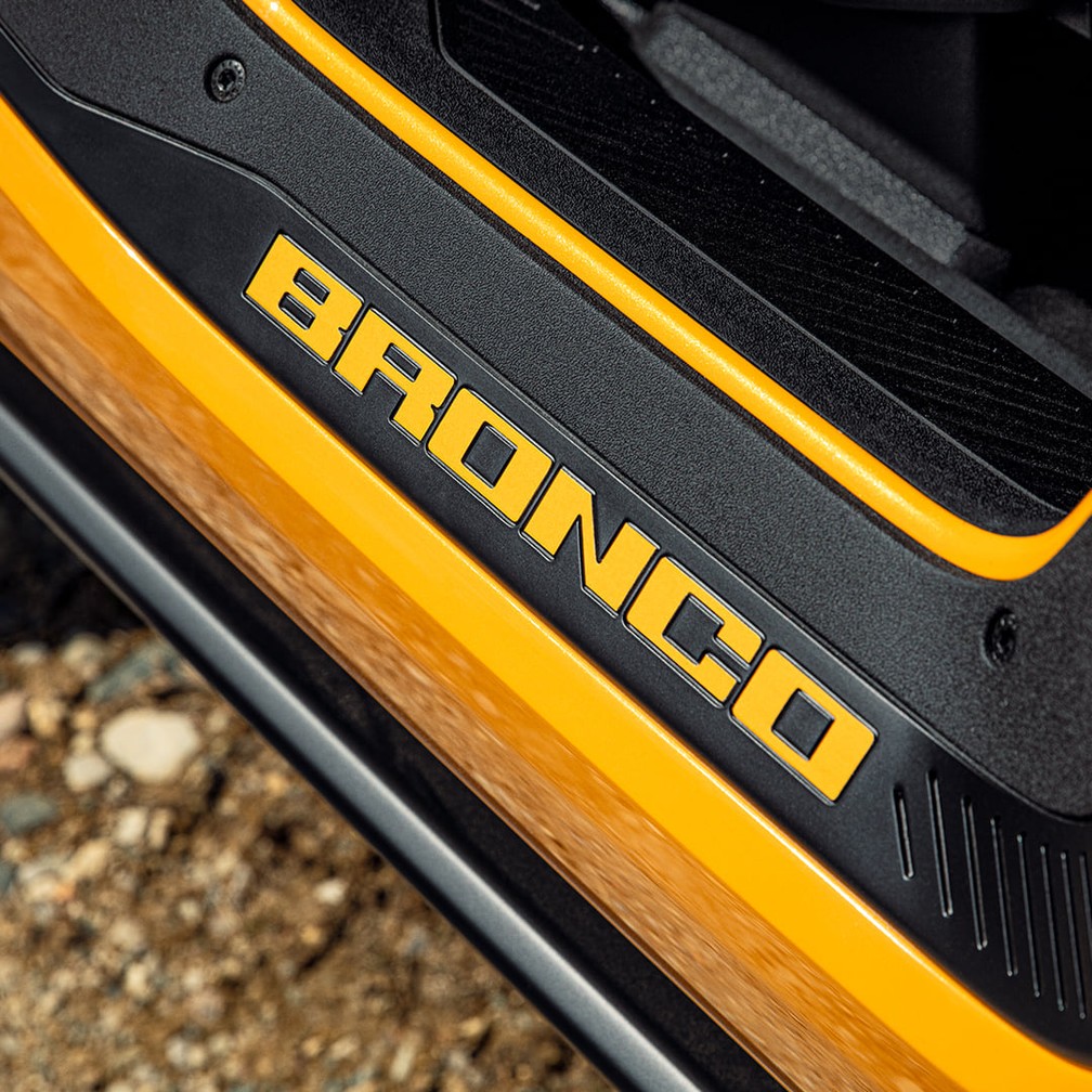 Detalhe do Ford Bronco — Foto: Divulgação