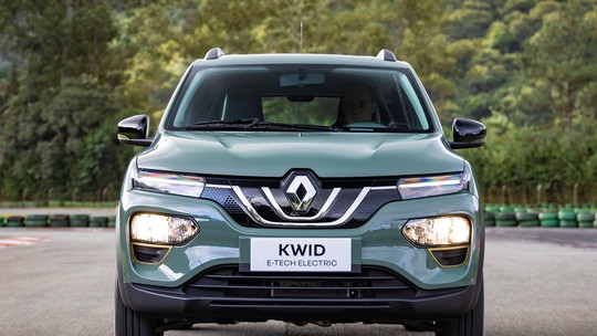 Renault Kwid E-Tech tem redução de R$ 16.500 e vira o segundo carro elétrico mais barato do Brasil