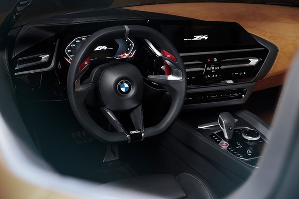 Novo conceito BMW Z4 interior (Foto: Divulgação ) — Foto: Auto Esporte