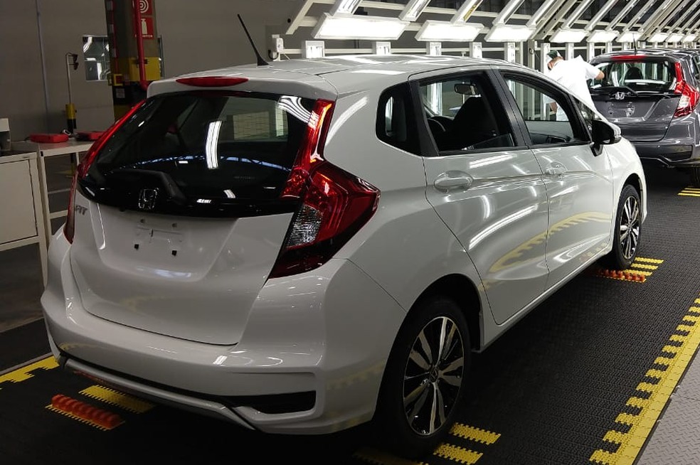 Honda Fit na terceira geração — Foto: Gabrielle Chagas/G1