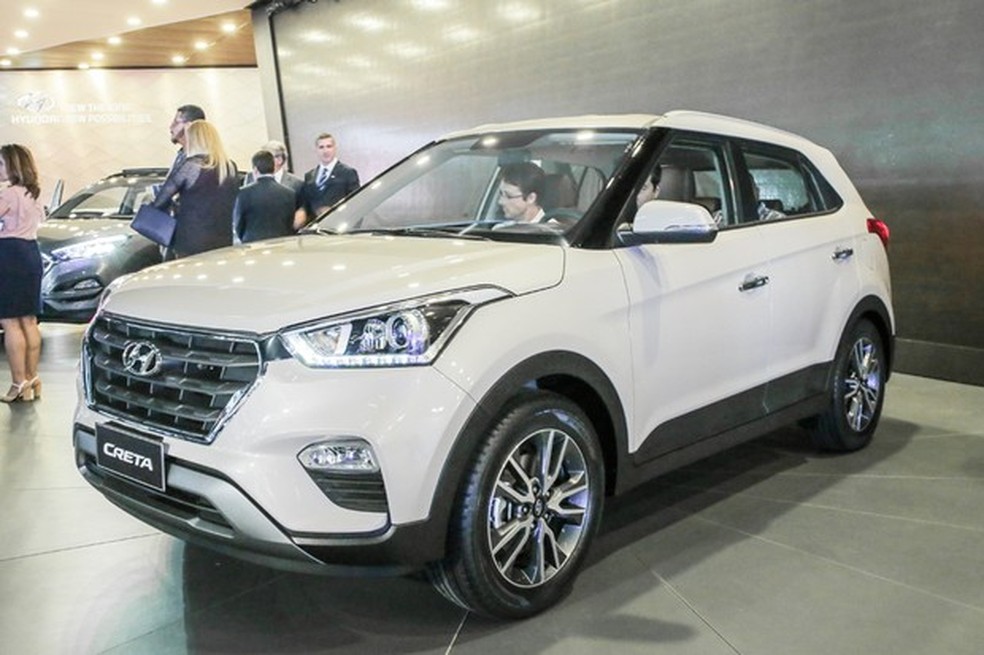 Hyundai Creta no Salão do Automóvel 2016 (Foto: Marcos Camargo/Auto News Brasil) — Foto: Auto Esporte