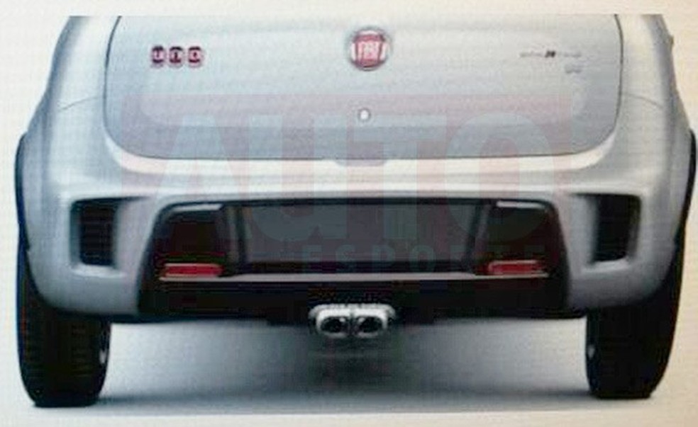 Imagens revelam detalhes do novo Uno Sporting (Foto: Auto News Brasil) — Foto: Auto Esporte