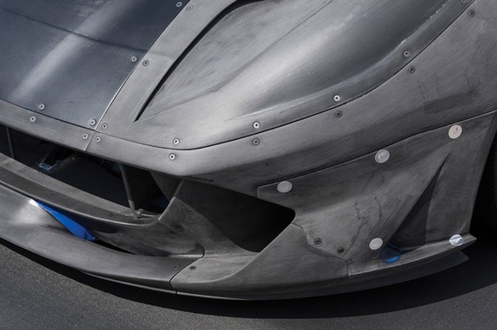 Protótipo em escala da Ferrari 812 Superfast (Foto: Divulgação) — Foto: Auto Esporte