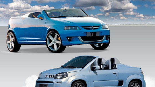 Celta Spider e Uno Cabrio fizeram história nos anos 2000 sem chegar às ruas