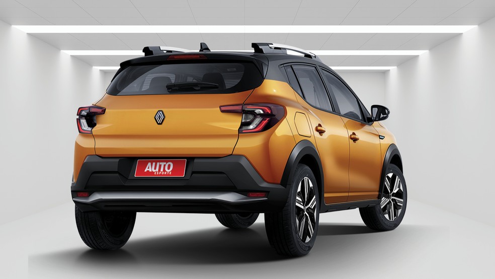 Novo SUV da Renault será mais em conta que o Duster — Foto: Projeção: João Kleber Amaral