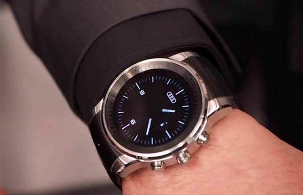 LG smartwatch by Audi (Foto: Divulgação) — Foto: Auto Esporte