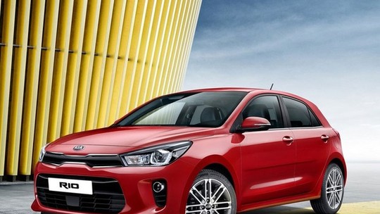 Kia revela visual da nova geração do Rio 