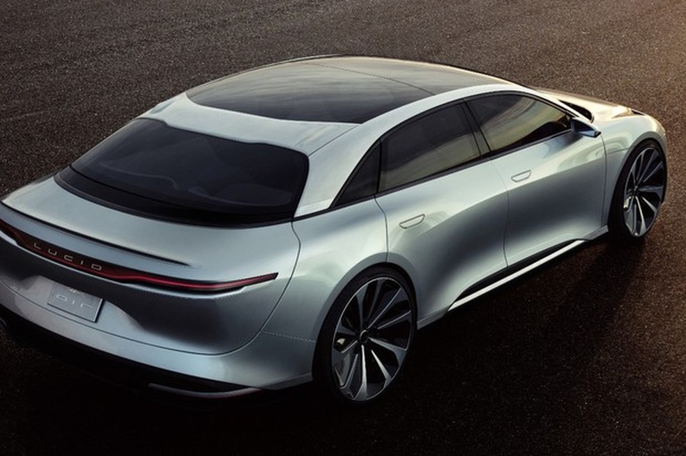 Air, novo sedã elétrico da Lucid Motors (Foto: Divulgação) — Foto: Auto Esporte