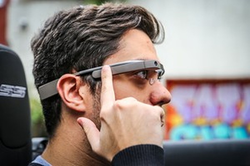 Dirigimos usando o Google Glass (Foto: Rafael Munhoz / Auto News Brasil) — Foto: Auto Esporte