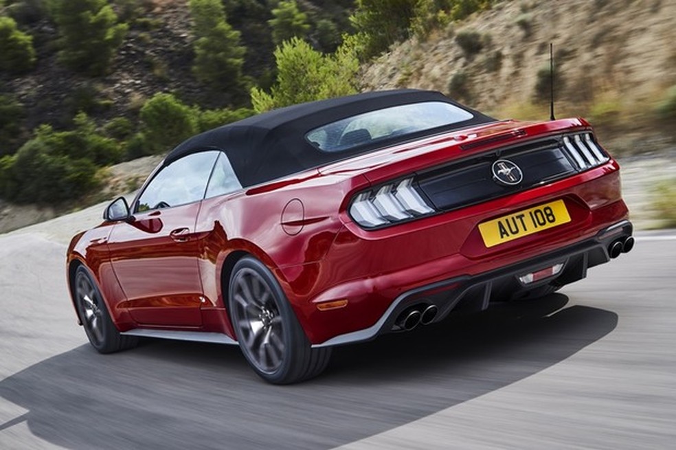 Logotipo é o mesmo usado no Mustang 1965 (Foto: Divulgação) — Foto: Auto Esporte