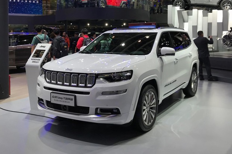 Vendido na China, Jeep Grand Commander está descartado no Brasil (Foto: Gabriel Aguiar/Auto News Brasil) — Foto: Auto Esporte