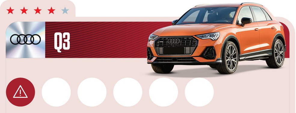 Qual Comprar 2024: Audi Q3 abandonou mecânica do A3 Sedan e passou a adotar motor 2.0 turbo de 231 cv  — Foto: Auto News Brasil