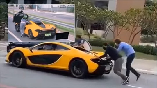Raríssima McLaren P1 de R$ 12 milhões quebra duas vezes na rua após chegar ao Brasil