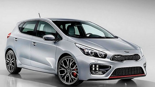 Kia revela imagem oficial do Cee'd GT 