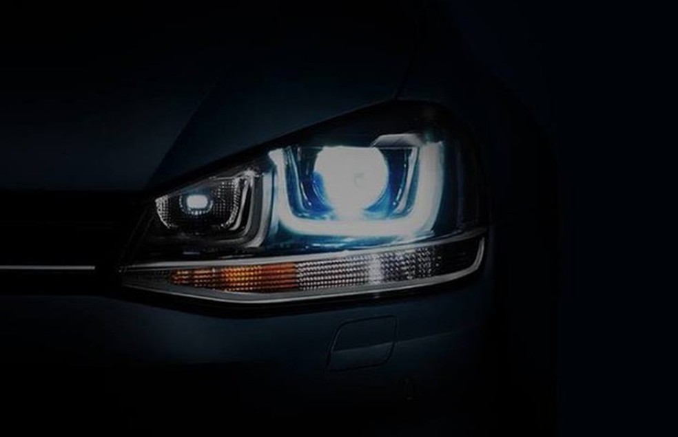 Volkswagen Golf teaser (Foto: Divulgação) — Foto: Auto Esporte