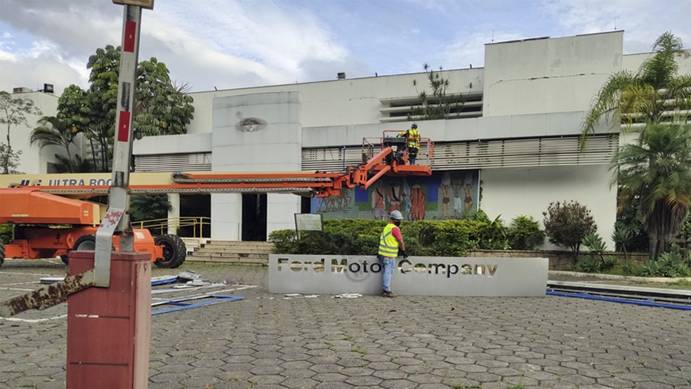 Fábrica da Ford em São Bernardo do Campo foi fechada em 2019 — Foto: André Paixão/Primeira Marcha/Reprodução