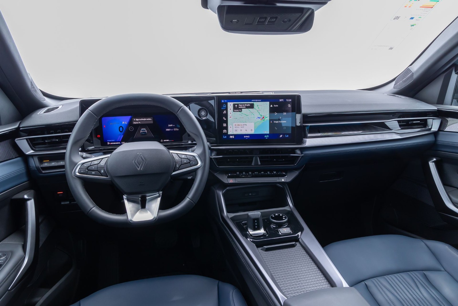 Renault Boreal Iconic 2026 - interior — Foto: Renato Durães/Auto News Brasil