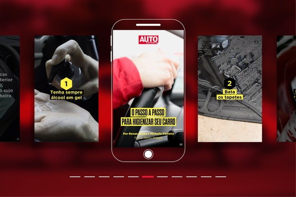 O passo a passo para higienizar o seu carro (Foto: Auto News Brasil) — Foto: Auto Esporte