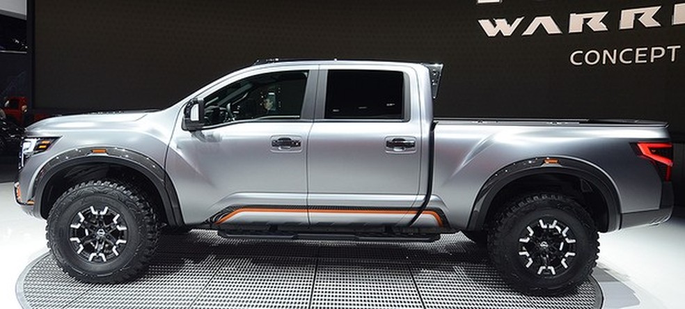Nissan TITAN Warrior no Salão de Detroit 2016 (Foto: Newspress) — Foto: Auto Esporte