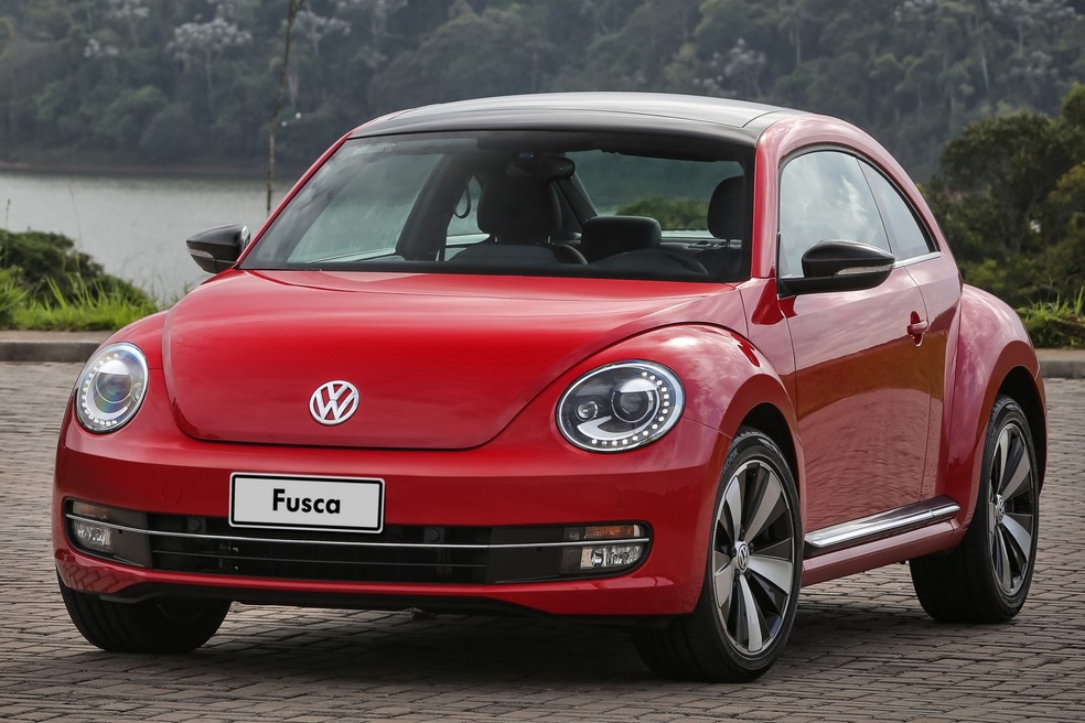 Volkswagen Fusca TSI: terceira fase do besouro no Brasil tem visual estiloso — Foto: Divulgação/Volkswagen