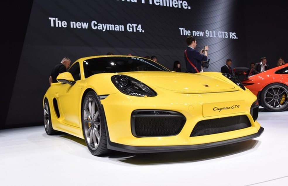 Porsche Cayman GT4 (Foto: Divulgação) — Foto: Auto Esporte