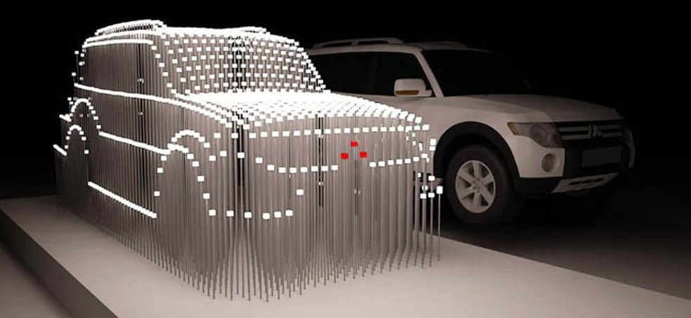Pajero Full de led comemora 30 anos do modelo off-road  — Foto: Auto Esporte