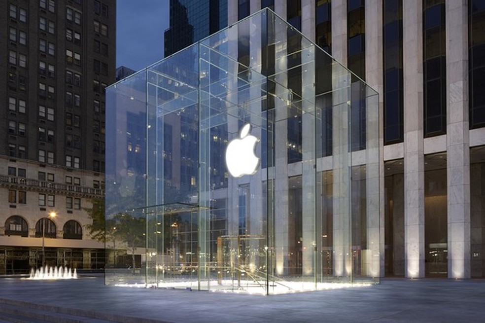 Loja da Apple em Nova Iorque (Foto: Divulgação) — Foto: Auto Esporte