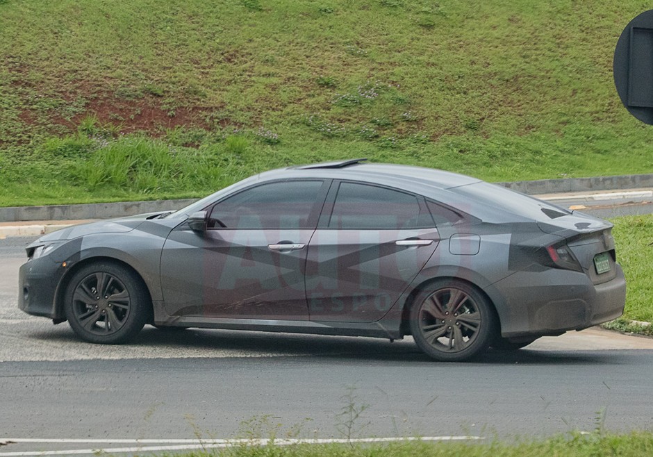 Flagra do novo Honda Civic