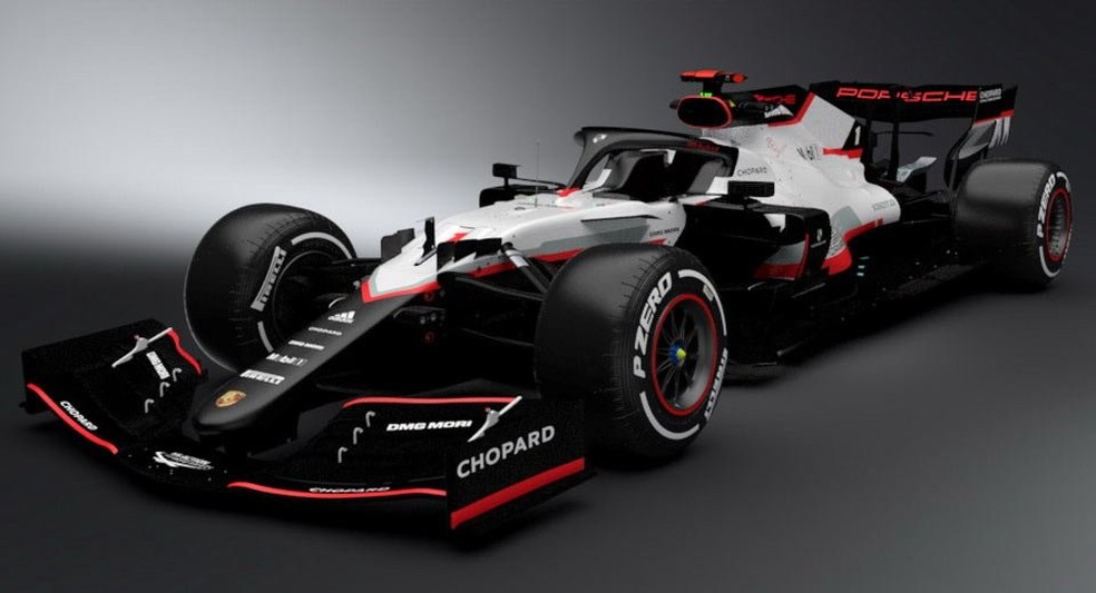 Porsche já tem motor para competir com a Mercedes (Foto: Alessandro Melone Designs) — Foto: Auto Esporte