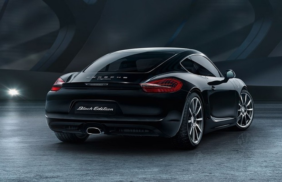 Porsche Cayman Black Edition (Foto: Divulgação) — Foto: Auto Esporte