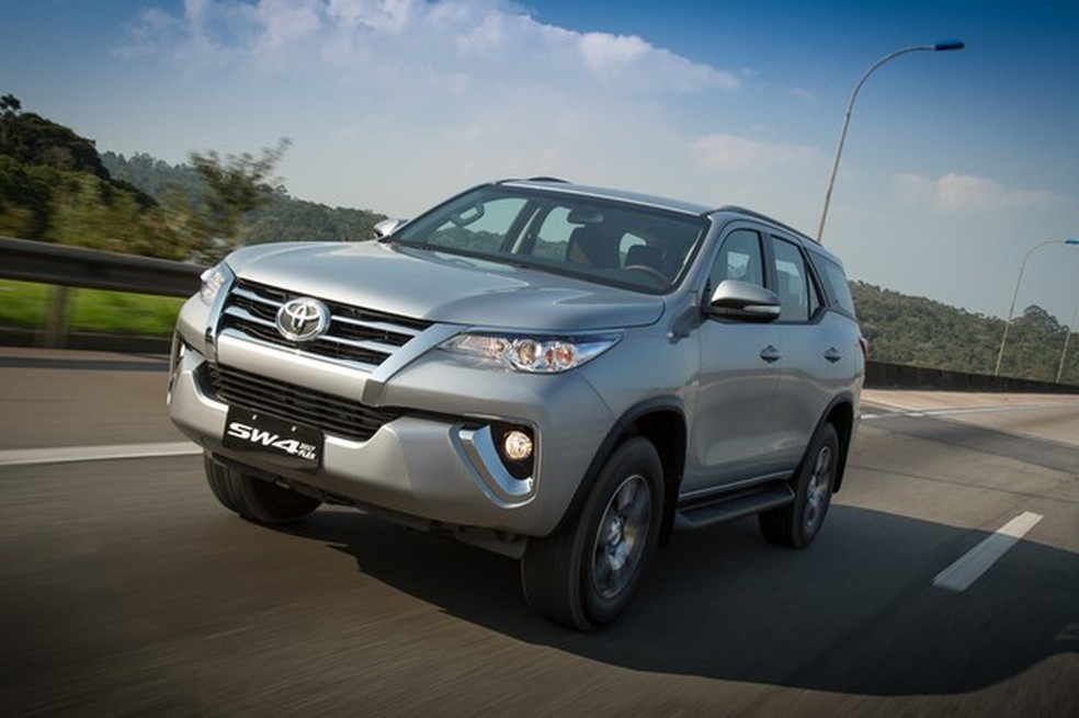 Toyota apresenta SW4 com motor flex no Brasil (Foto: Divulgação) — Foto: Auto Esporte