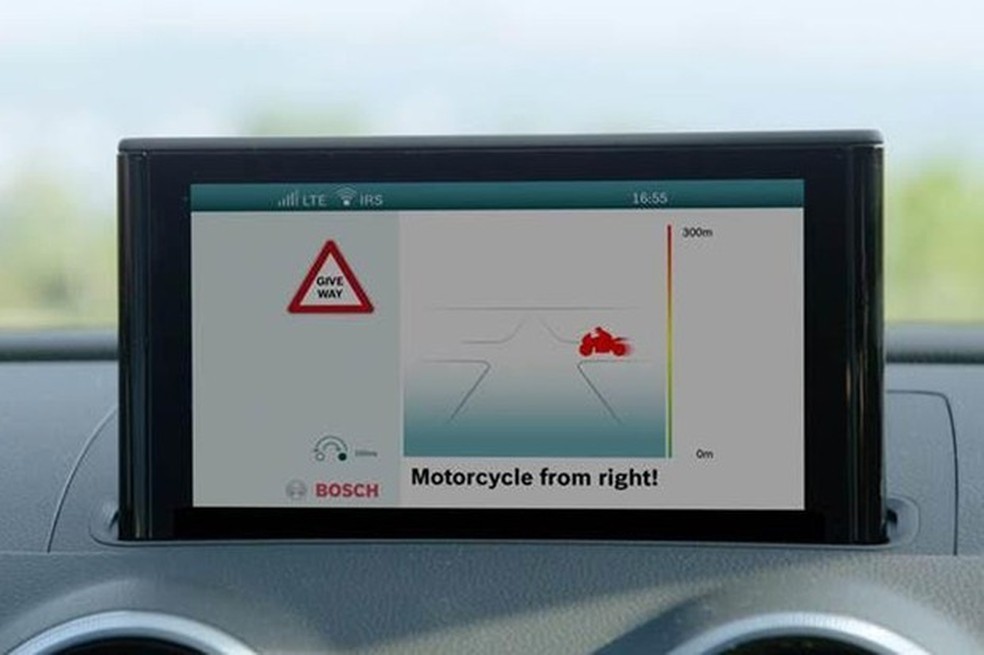 Bosch cria escudo de proteção digital para motociclistas (Foto: Divulgação) — Foto: Auto Esporte