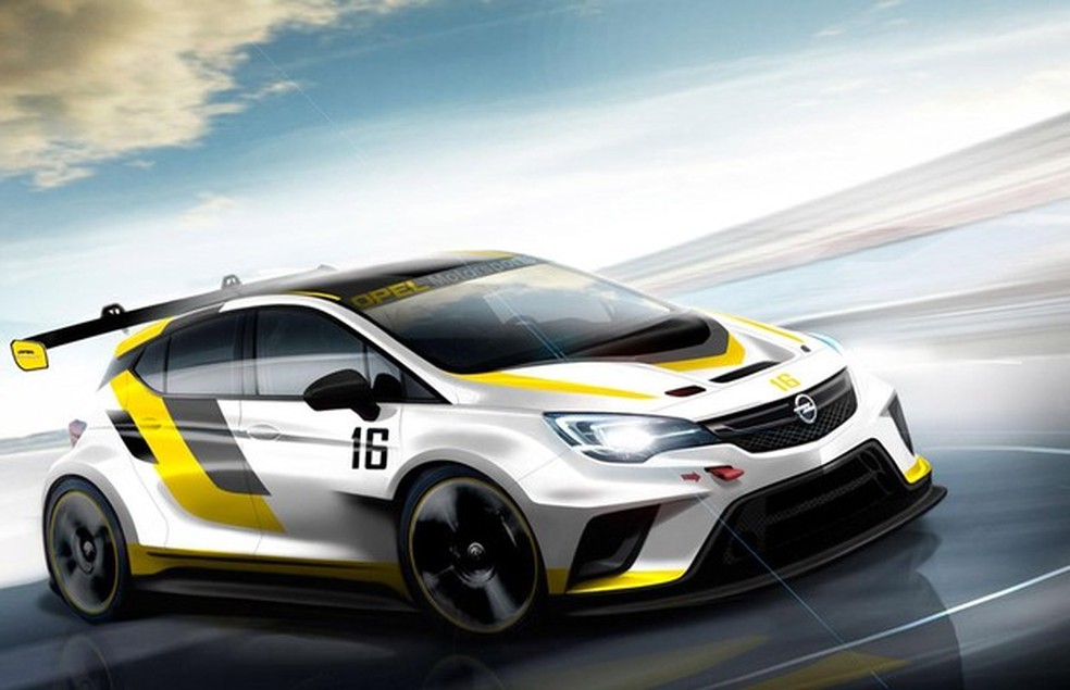 Opel Astra TCR (Foto: Divulgação) — Foto: Auto Esporte