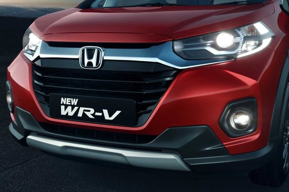 Reestilização do WR-V 2021 abandona grade em formato de colmeia (Foto: Divulgação) — Foto: Auto Esporte