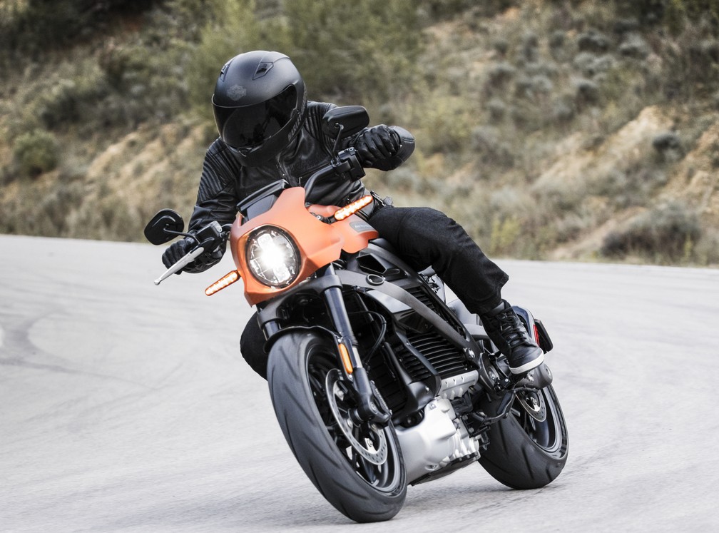 Harley-Davidson Livewire é primeiro elétrica da marca — Foto: Harley-Davidson/Divulgação