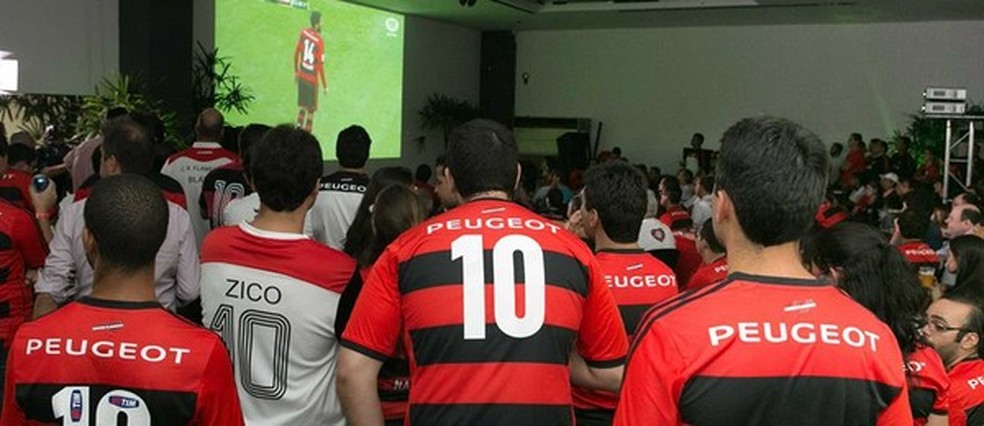 Lounge da Peugeot no Flamengo (Foto: Divulgação) — Foto: Auto Esporte